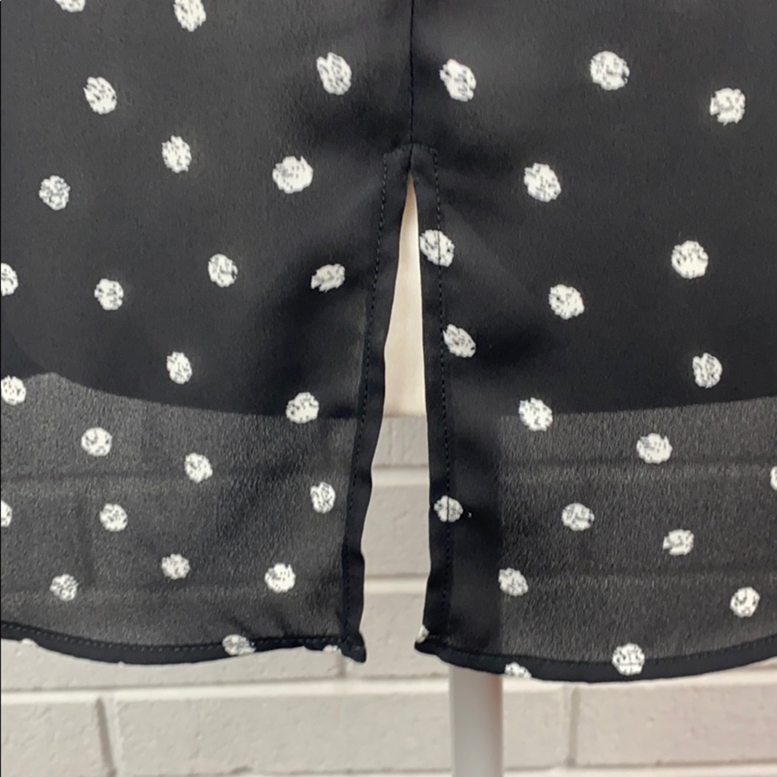 Verse Women's Black & White Polka Dot Nwt Maternity Top Size Medium — image 8 of 8